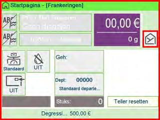 Berichten lezen (als supervisor) 1. Als supervisor (zie Aanmelden als supervisor op pagina 196 ): Druk op en selecteer het pad: Mailbox Het scherm Mailbox wordt weergegeven. 2.