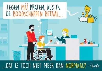Guusjes Gemeente Almere heeft op hun website een flink deel gewijd aan voorzieningen voor mensen met een beperking. Zelf vond ik het deel over de Guusjes heel leuk.