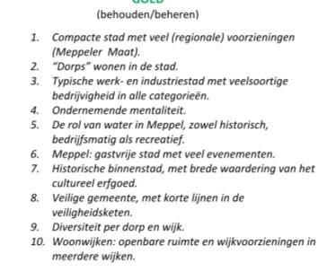 5 Het vertrekpunt voor het vervolg 5.1 De hoofdlijnen uit de inventarisatie Voordat er ingegaan kan worden op het vervolgproces zetten we eerst de hoofdpunten uit de inventarisatie uiteen.