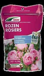 Zonder een goede rozenmeststof zijn rozen vatbaarder voor ziekten en plagen. Gebruik hiervoor bij voorkeur organische mest zoals DCM voor rozen/mix 2.