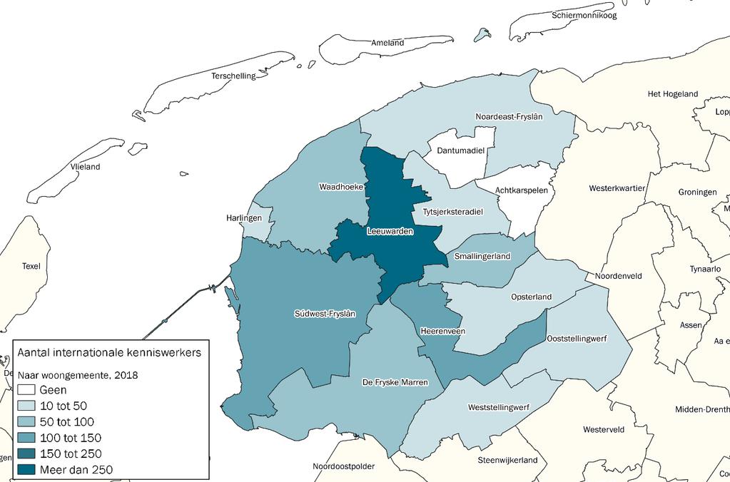 Dit gaat in totaal om 110 kenniswerkers.