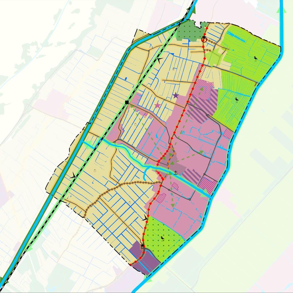 1.4 Ligging en begrenzing plangebied Dit Omgevingsplan heeft betrekking op het gehele buitengebied van de gemeente Hillegom inclusief De Zanderij. Zie onderstaand de kaart van het plangebied.