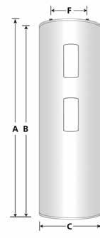 Remeha Sentry ES Electrische boilers 2 kw Wateraansluiting: ¾ Elektrische aansluiting: 230 Volt, 50 Hz * Afbeelding kan afwijken van de werkelijkheid.