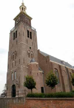 Hervormde kerk (1646/1658) met Flaes en Brunjes-orgel (1868) Rijks Architect: P. Post Dorpsstraat 64, Hazerswoude-Dorp Open van 10.00-16.