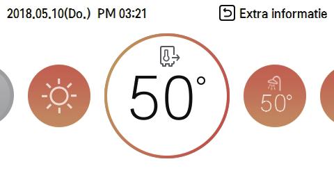 BESCHRIJVING VAN DE WERKING 15 Monitoring (Voor 3-serie) In het hoofdscherm kunt u het monitoringscherm invoeren door op de [Terug]-knop te drukken in het monitoringscherm, u kunt de volgend