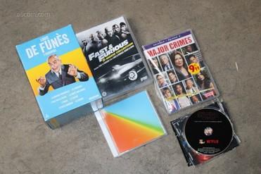 Locatie: KAR 1 168 5 diverse DVD/CD, waaronder de complete DVD-box "FAST