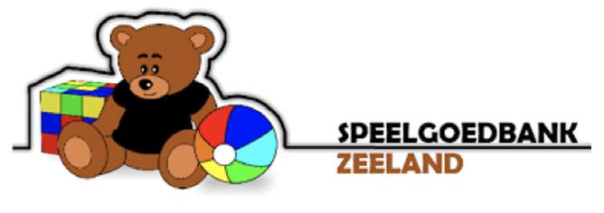 Speelgoedbank Zeeland Sinds november 2012 is de Stichting Speelgoedbank Zeeland opgericht.