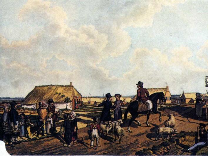 Generaal van den Bosch trok zich het lot van de arme bevolking aan en bedacht de Koloniën van Weldadigheid.