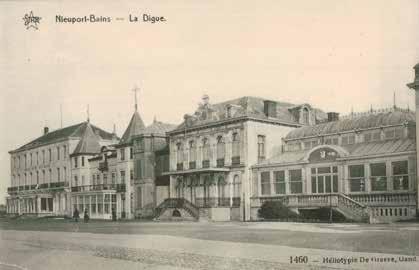 het naoorlogse Casino Bij de heropbouw van de badplaats na de Eerste Wereldoorlog herrijst ook het Casino. De Brusselse architect Apollon Lagache neemt het ontwerp voor zijn rekening.