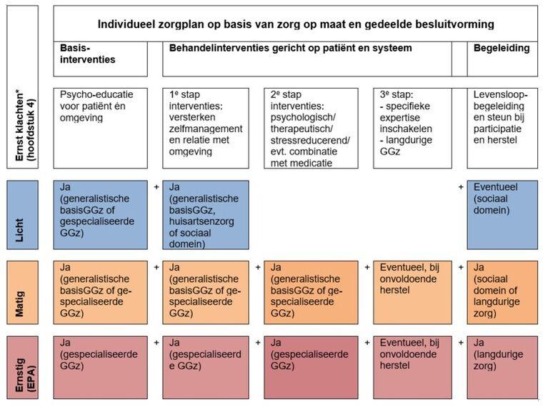 * Inschatting van de ernst hangt af van de ernst van de autisme-symptomen en/of de ernst van contextgerelateerde problemen (zoals comorbiditeit en omgeving gerelateerde problemen) * Inschatting van