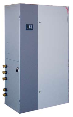 De combinatie met bijpassende luchtverdeling en luchtvoorverwarmer resulteert in een compleet ventilatiesysteem. De buitenlucht wordt aangezogen en het systeem in geleid.