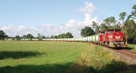 Spoor Spoor wordt steeds vaker ook ingezet op kortere afstanden en voor bederfelijke producten.