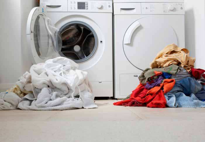 Uw wasmachine slim gebruiken Was met een volle trommel. Zo spaart u energie, water en wasmiddel. Bovendien zal uw wasmachine langer meegaan.