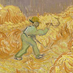 Ja Nee Omdat Vincent van Gogh, Raam in het atelier, Saint-Rémy 1889 In zijn talloze brieven vertelde Van Gogh vaak over de bedoelingen die hij had met zijn werk.