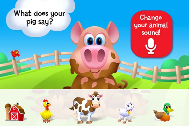 App Noot Muis hoofdstuk 3 Sound shaker Beschrijving: Sound shaker is een spelletje waarmee kinderen op verschillende manieren geluiden kunnen produceren.