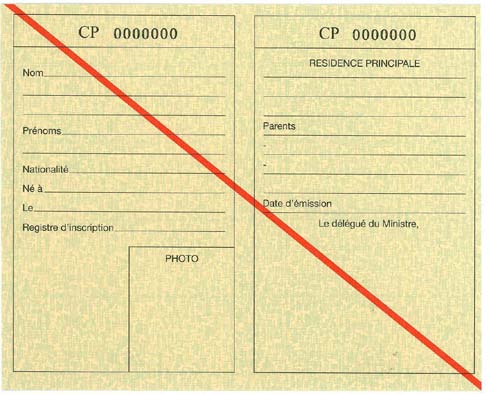 aanvaarding van Belgische identiteitsdocumenten voor reizen recto verso beschrijving