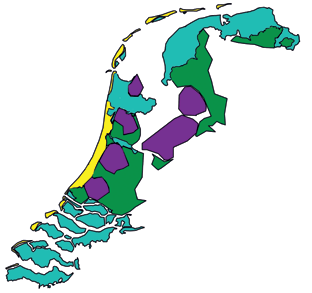 Zo vulde de lagune zich langzaam op tot boven de zeespiegel. Ook dit proces is tot op de dag van vandaag actief.