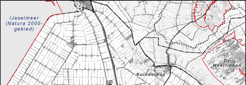 62 A&W rapport 1360 Wezenlijke kenmerken en waarden EHS Gemeenten Noordoostpolder en Urk Figuur 11.