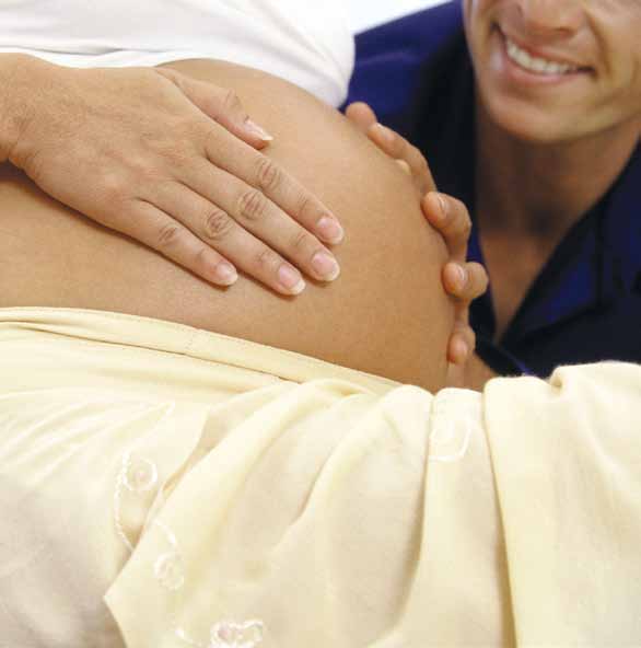 Voor een alcoholvrije zwangerschap Negen Maanden Niet Folder
