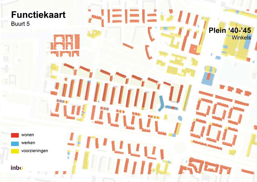 Scholen zijn in de regel wel wat meer verspreid over de wijk.