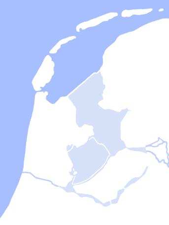 9 3 De kenmerken en de plaats van de dijkversterking 3.1 De locatie van de nieuwe waterkering De Koegraszeedijk is gelegen in de gemeente Den Helder aan de Waddenzeezijde met een lengte van ca.