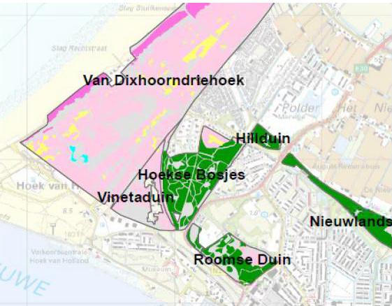 Riolering afvalen hemelwater Waterkwaliteit Waterveiligheid binnendijks Grondwatersituatie in het duingebied van Hoek van Holland Toe- of afname hoeveelheid rioolwater Toe of afname emissies zware