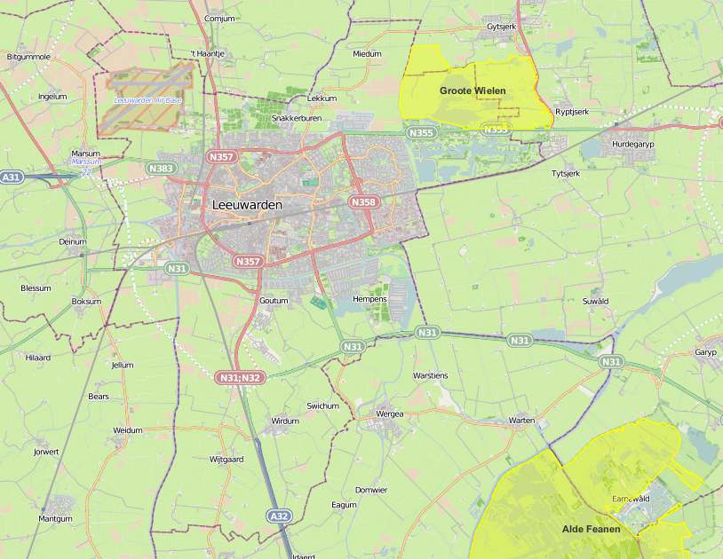 Bijlage 2: Nabijgelegen Natura-2000 gebieden nabij projectlocatie De bedrijfslocatie ligt nabij de