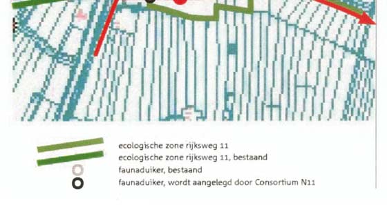 Tevens is een inrichtingsschets gemaakt van het plangebied (Inrichtingsschets DLG, 2004).