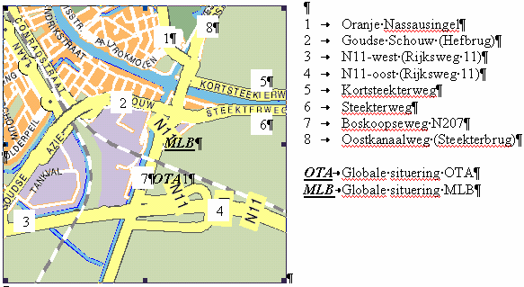 Bestaande situatie, autonome ontwikkeling en autonome ontwikkeling 'plus' onder begroeiing ) en wordt de nodige infrastructuur aangelegd.