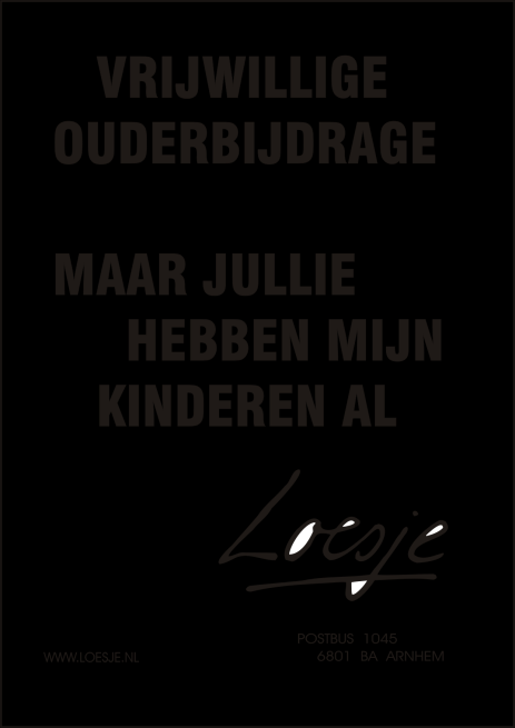 10. Ouderbijdrage en incasso Het kan voorkomen dat de school de (vermeende) vordering uit hoofde van de ouderbijdrage ter incassering uit handen