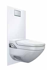 Voor iedereen die snel wenst te genieten van de voordelen van een wc waarmee u met water wordt gereinigd is de designplaat de ideale oplossing voor de aansluiting van de modellen.