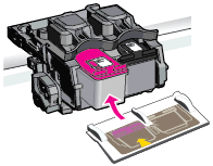 OPMERKING: De HP-printersoftware geeft aan dat u de inktcartridges moet uitlijnen wanneer u
