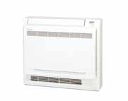 000 mm 2000mm 2000mm Daikin warmtepompconvector 600mm 600mm 700 700mm Console Daikin Console Daikin 600mm 600mm 600 mm Laag geluidsniveau, tot 19 db(a), optimaal voor 700mm installatie