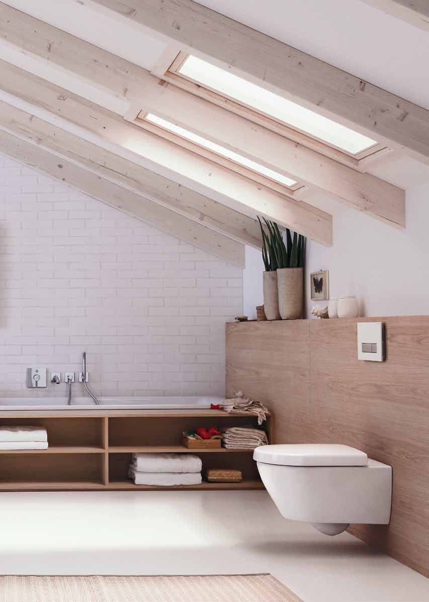 Geurextractie even makkelijk als spoelen. Geberit DuoFresh: alles wat je nodig hebt om de lucht in je wc-ruimte schoon te houden, zit verborgen achter de muur.
