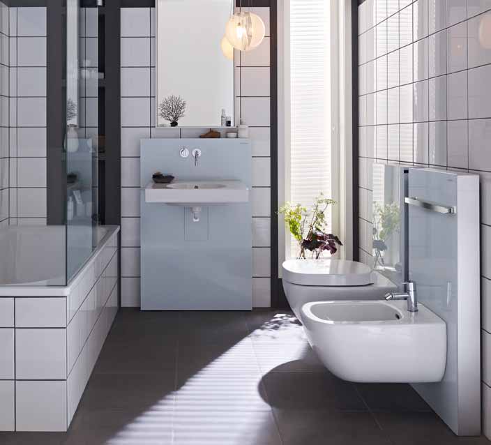 Monolith santaire module voor wastafel. Functioneel design met stijl. Monolith bidet. Badkamerdesign zonder compromissen.