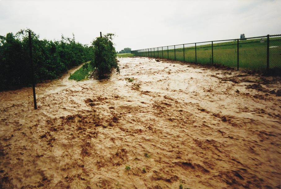 Erosie bestrijden De vraag naar concrete plannen en middelen om aan de erosieproblemen en water- en modderoverlast te verhelpen, is groot.