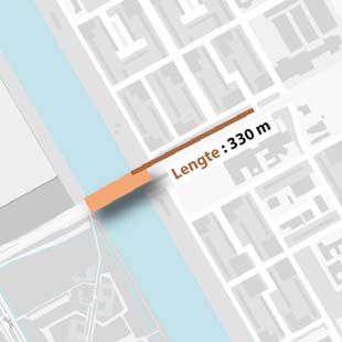 Het hellingspercentage en de x-factor van de andere Utrechtse verbindingen over het Amsterdam-Rijnkanaal zijn: Aanlanding Gemiddeld stijgingspercentage Lengte X-factor Meernbrug 2,9 280 4,38 Prins