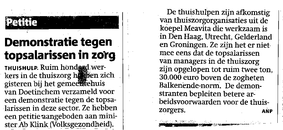 a. Tracht de ingezonden brief te verklaren vanuit de kritische theorie. b. Zou jij in je zorginstelling deze brief op het prikbord ophangen? Motiveer je antwoord. 2.