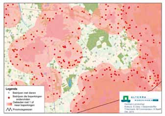 Het is volgens ons noodzakelijk criteria op te stellen waaraan locaties moeten voldoen om geschikt te zijn voor de ontwikkeling van bepaalde zorgvuldige veehouderijsystemen.