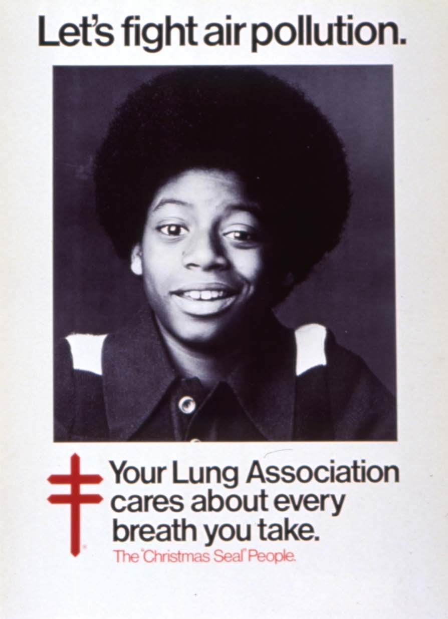 Een poster van de American Lung Association