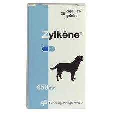 Zylkène (een voedingssupplement uit melkeiwit) Clomicalm (tabletten) Vermindert angst Telizen (tabletten) Werkt ontspannend