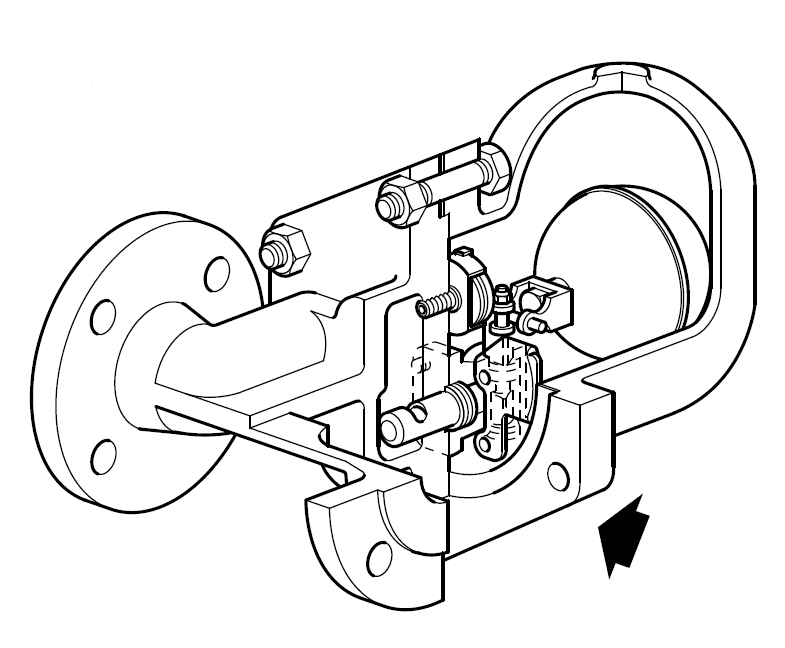 ingebouwde thermostatische ontluchter. Het huis en deksel zijn vervaardigd door een TÜV-goedgekeurde gieterij.