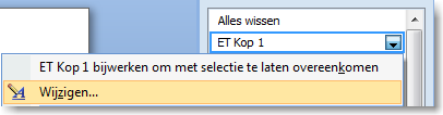 Kop 1 t/m kop 9. In principe werken deze stijlen los van elkaar, maar in de lijststijl vertellen dat deze bij elkaar horen en dat de nummering moet doorlopen (of niet).