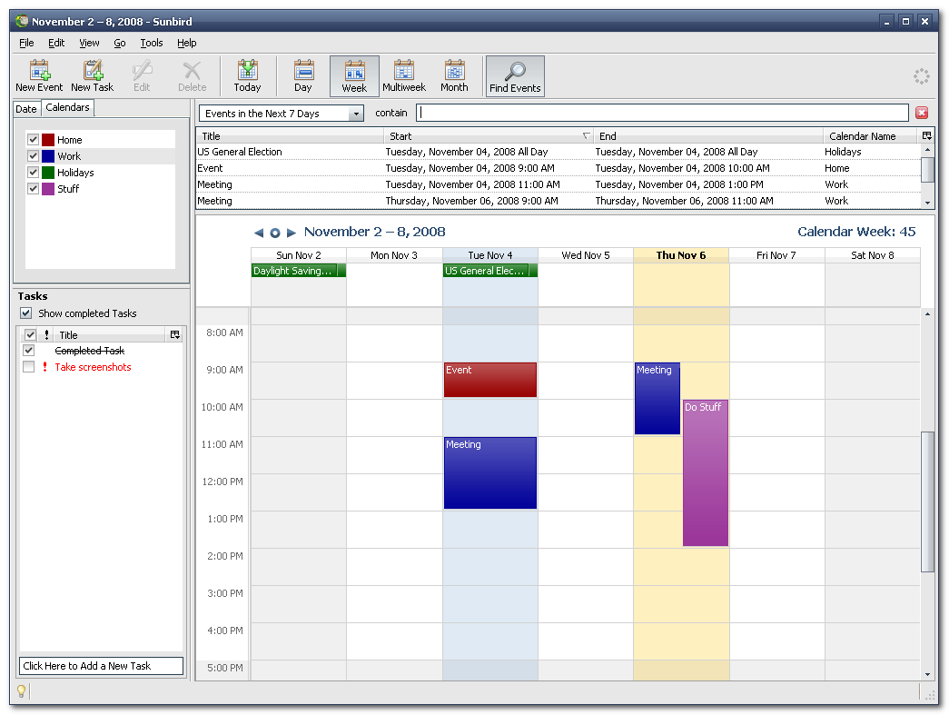 Kalender Beheer online en via uw PC uw kalender, deel deze met collega s