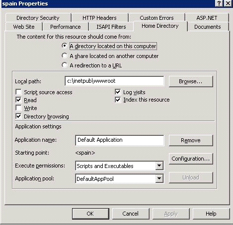 Adobe Update Server Setup Tool Server met IIS 6 instellen 101 3.