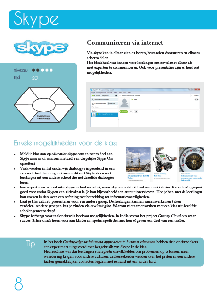 In de ICTwijzer van in samenwerking met vind je praktische tips om allerlei laagdrempelige tools in de onderwijspraktijk te gebruiken.