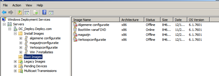 recht configuratie en Win7 installiegroep Domain FC FC FC admin Users Deny FC --- --- InkIct --- R and x VerkIct --- R and x Als je alles goed gedaan hebt is dit ongeveer het eindresultaat.