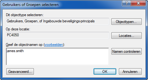 Basisbediening In Windows XP klikt u met de rechtermuisknop op de map "scannerdata" en selecteert u Delen en beveiliging... (of Delen).