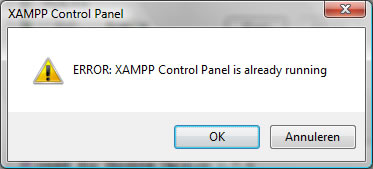 4. Aan de slag met XAMPP Nu je XAMPP hebt geinstalleerd, vind je een snelkoppeling op je bureaublad om het XAMPP control panel te starten.