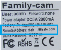 4.5 Nu de poort en het IP-adres van de camera in het kabelmodem/router zijn ingesteld. Moet gecontroleerd worden of het kabelmodem/router gevonden kan worden vanaf het internet.